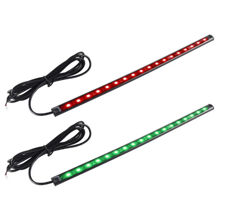 2Pcs 30cm 12V LED Strip Light  - Fishing Kayak Inflatable ulasan dan harga